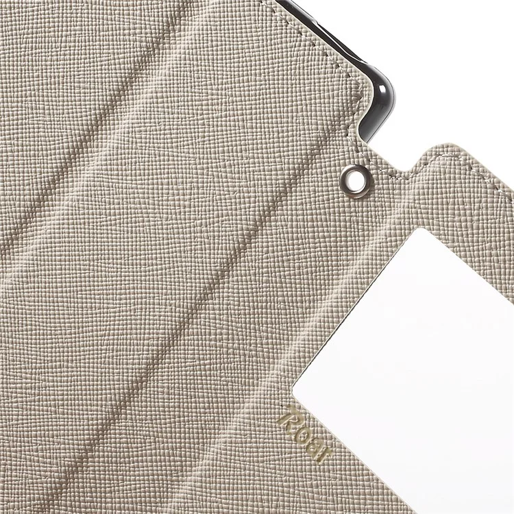 ROAR KOREA Diary View Window Leather Cover for Sony Xperia Z5 Premium / Premium Dual - White