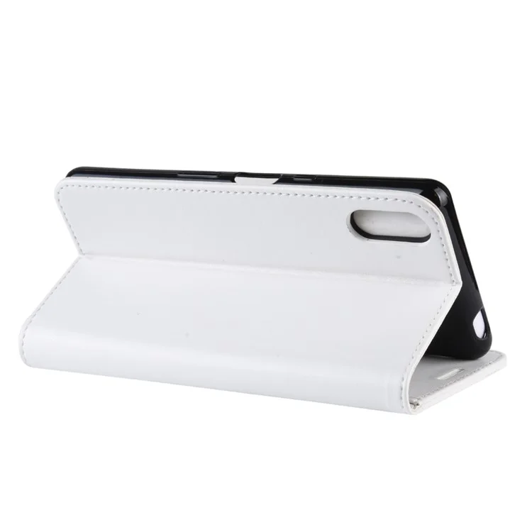 Для Sony Xperia L3 Crazy Horse Leather Mobile Phone Case [Stand and Wallet] - Белый