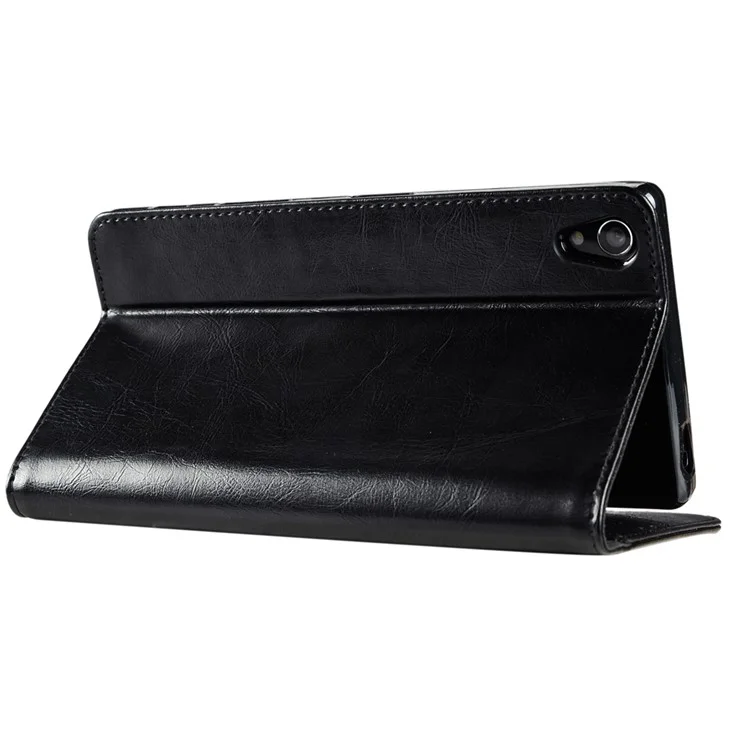 KLD Royal II Series Genuine Leather Case for Sony Xperia Z5 Premium / Premium dual - Black