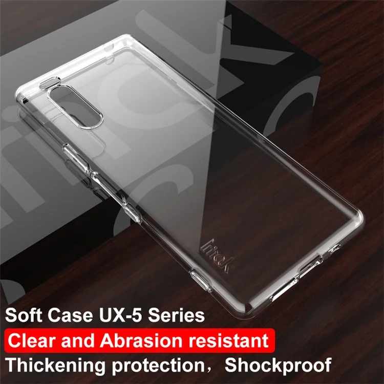 Imak UX-5 Серии TPU Case Accessy Accessy Для Sony Xperia 5