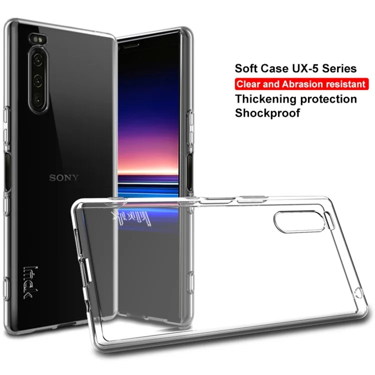 Imak UX-5 Серии TPU Case Accessy Accessy Для Sony Xperia 5