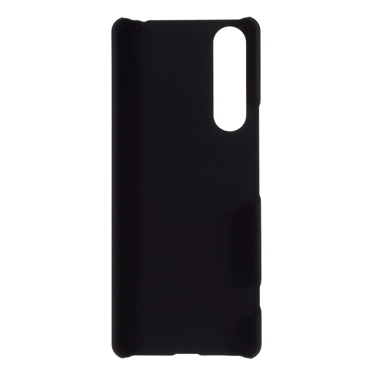 Couvrage Cellulaire de Protection du Boîtier Dur et Durs Caoutchoutés Pour Sony Xperia 1 II - le Noir