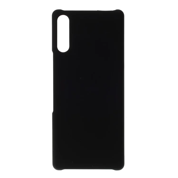 Case de PC Dura de Goma Para Sony Xperia L4 - Negro