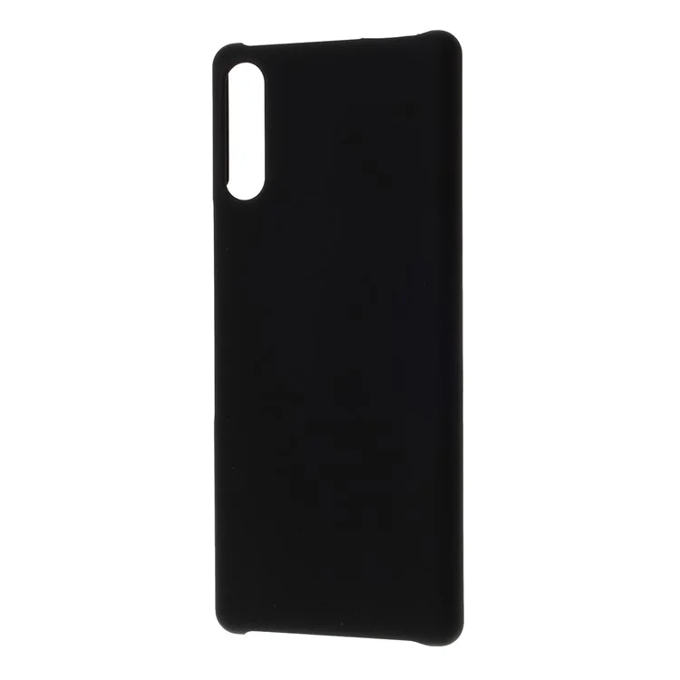 Rubberized Hard PC Case for Sony Xperia L4 - Black