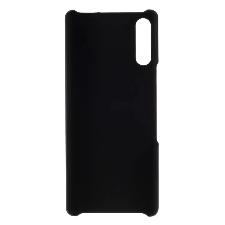 Custodia Per PC Rigida Gommata Per Sony Xperia L4 - Nero