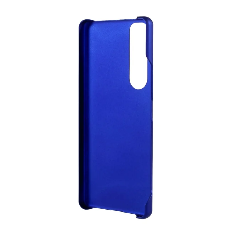 Rubberized Hard PC Cell Phone Case for Sony Xperia 1 III 5G - Dark Blue