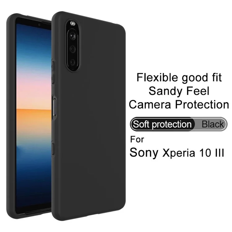 IMAK UC-3 Series Finitura opaca Cellulare Morbido TPU Custodia dedicata per Sony Xperia 10 III 5G
