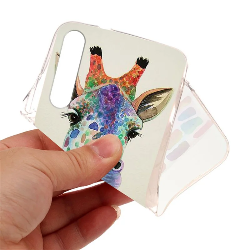 Full Protection Flexible TPU Phone Cover Case with Pattern Printing for Sony Xperia 1 III 5G - Colorful Block