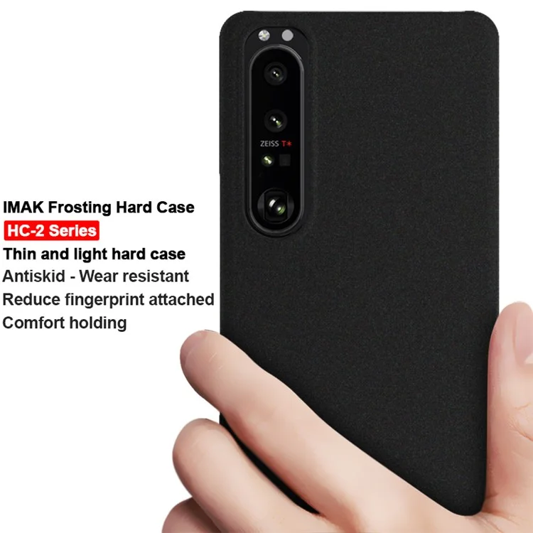 IMAK HC-2 Série Hard PC Grosted Surface Téléphone Shell Pour Sony Xperia 1 III 5G