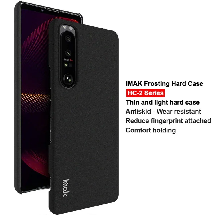 Custodia rigida IMAK HC-2 Series con superficie opaca per Sony Xperia 1 III 5G