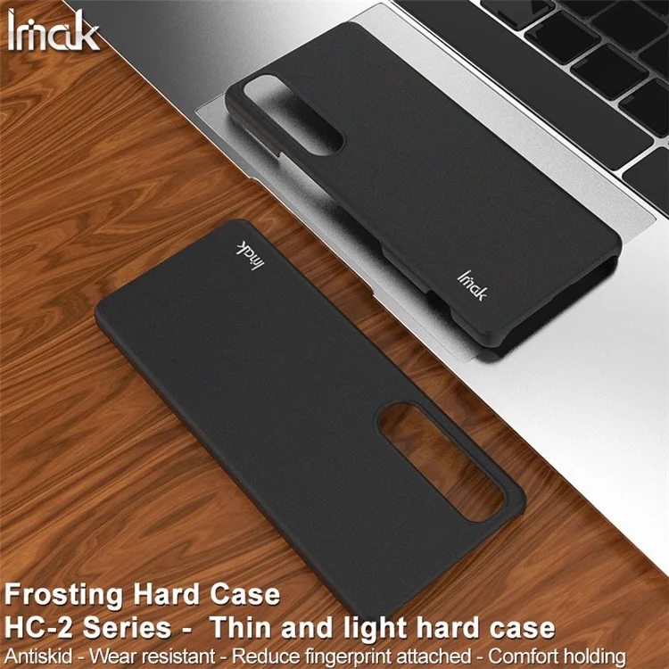 IMAK HC-2 Série Hard PC Grosted Surface Téléphone Shell Pour Sony Xperia 1 III 5G