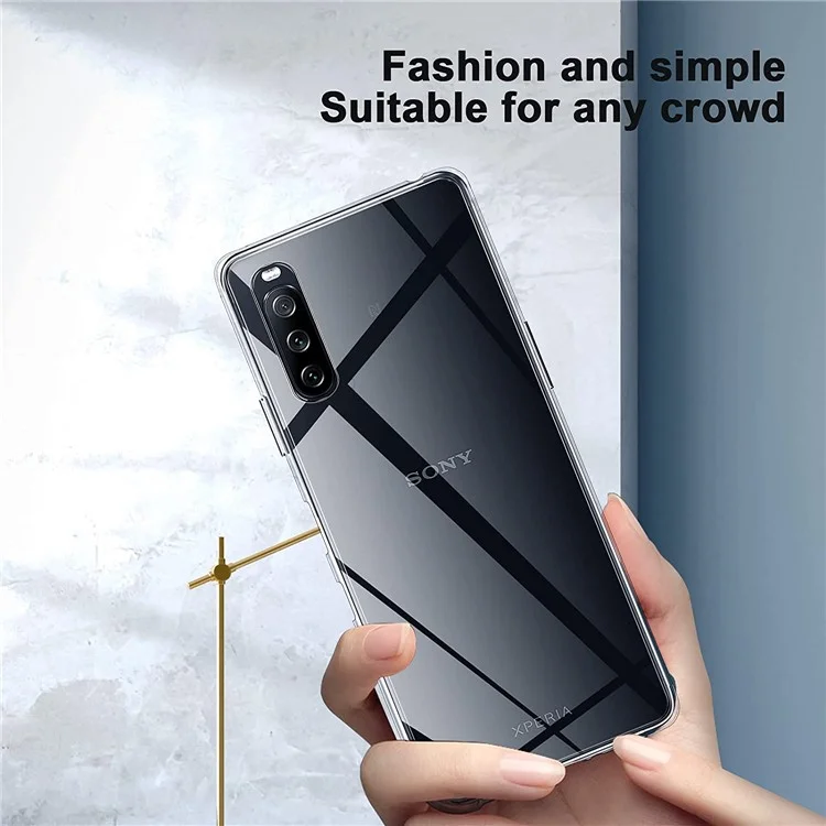 Custodia protettiva in TPU ultra flessibile e anti-impronte per Sony Xperia 10 III 5G