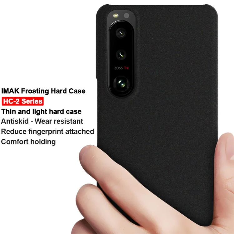 IMAK HC-2 Series Matte Surface Hard PC Phone Protective Cover Shell para Sony Xperia 5 III 5G