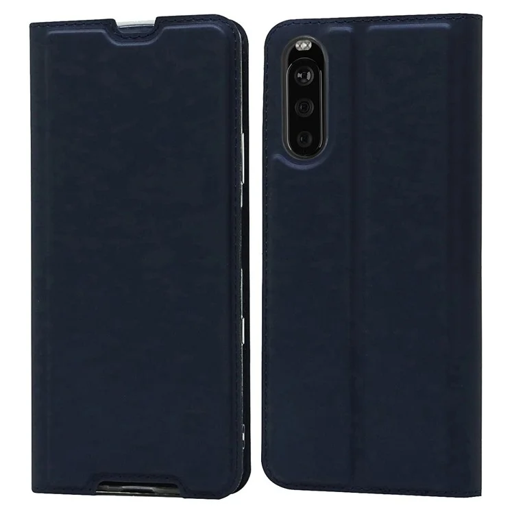 Custodia Per Copertina Del Telefono Cellulare in Pelle in Pelle PU Con Slot Per Schede Per Sony Xperia 10 III 5G - Blu