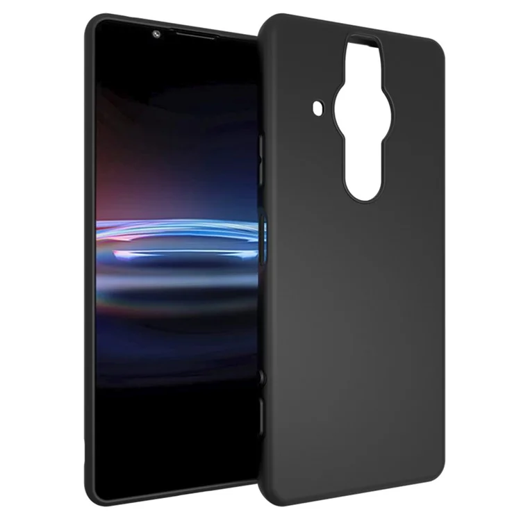 10 Piezas/paquete Cubierta Protectora Mate y Flexible de Doble Cara TPU Para Sony Xperia Pro-I