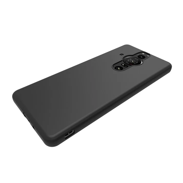 10 Piezas/paquete Cubierta Protectora Mate y Flexible de Doble Cara TPU Para Sony Xperia Pro-I