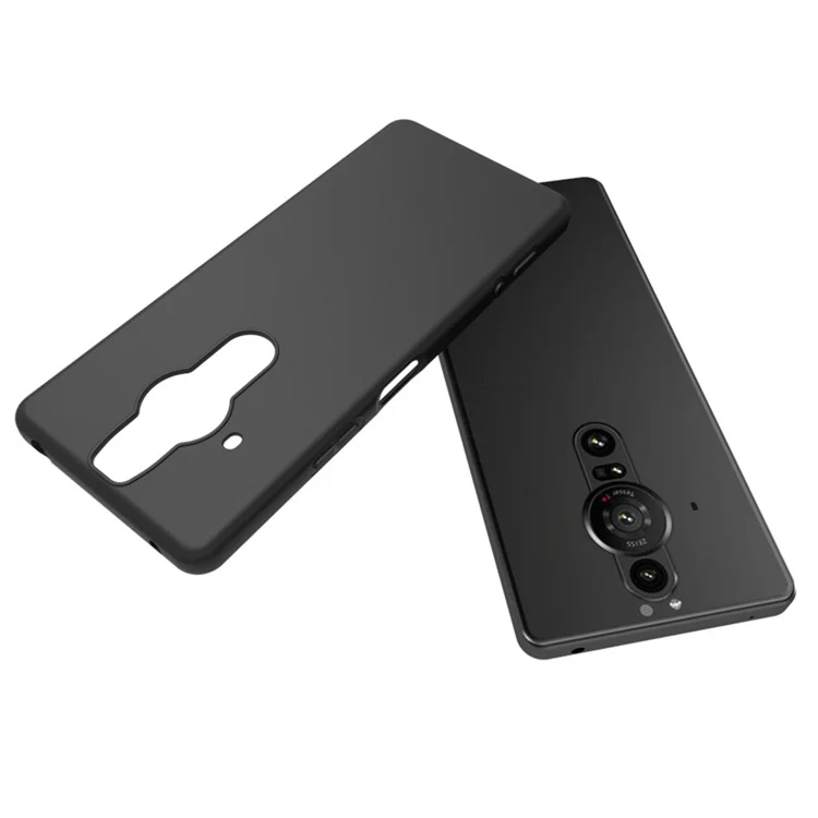 10 Piezas/paquete Cubierta Protectora Mate y Flexible de Doble Cara TPU Para Sony Xperia Pro-I