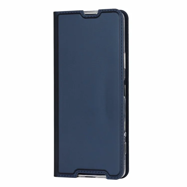 Per Sony Xperia Pro-I Slot Slot PU Pettura Pitura Caso Magnetico Assorbimento Coperchio di Ribaltamento - Blu
