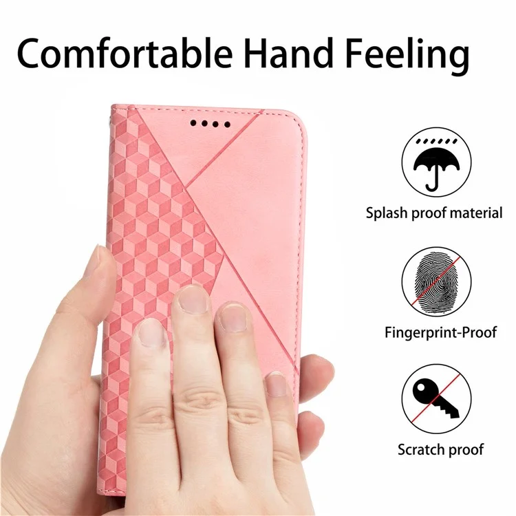 Pour Sony Xperia 1 III 5G Rhobus Motement - or Rose
