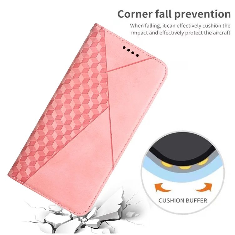 Pour Sony Xperia 1 III 5G Rhobus Motement - or Rose