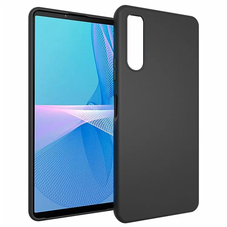 10pcs/packweiche Tpu-telefon-shell-tasche Für Sony Xperia 10 IV, Dual-side-matt-anti-fingerabdruck-stoßdämpfer Mobilfunkhülle