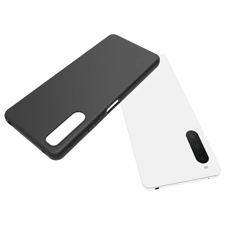 10pcs/packweiche Tpu-telefon-shell-tasche Für Sony Xperia 10 IV, Dual-side-matt-anti-fingerabdruck-stoßdämpfer Mobilfunkhülle