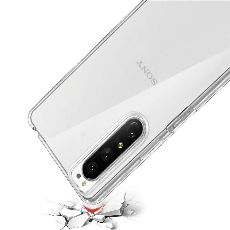 Чехол из ТПУ для Sony Xperia 1 IV, прозрачный мобильный телефон без отпечатков пальцев