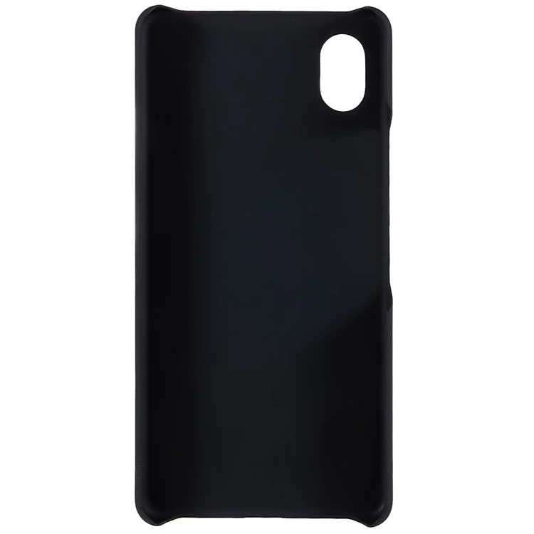 Для Sony Xperia Ace III Легкий Прорезиненный Антиарашинный Глянцевый Защитный Чехол - Черный