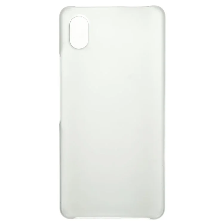 For Sony Xperia Ace III Lightweight Anti-scratch Rubberized Glossy Surface Protective Cover Hard PC Cell Phone Case - Transparent