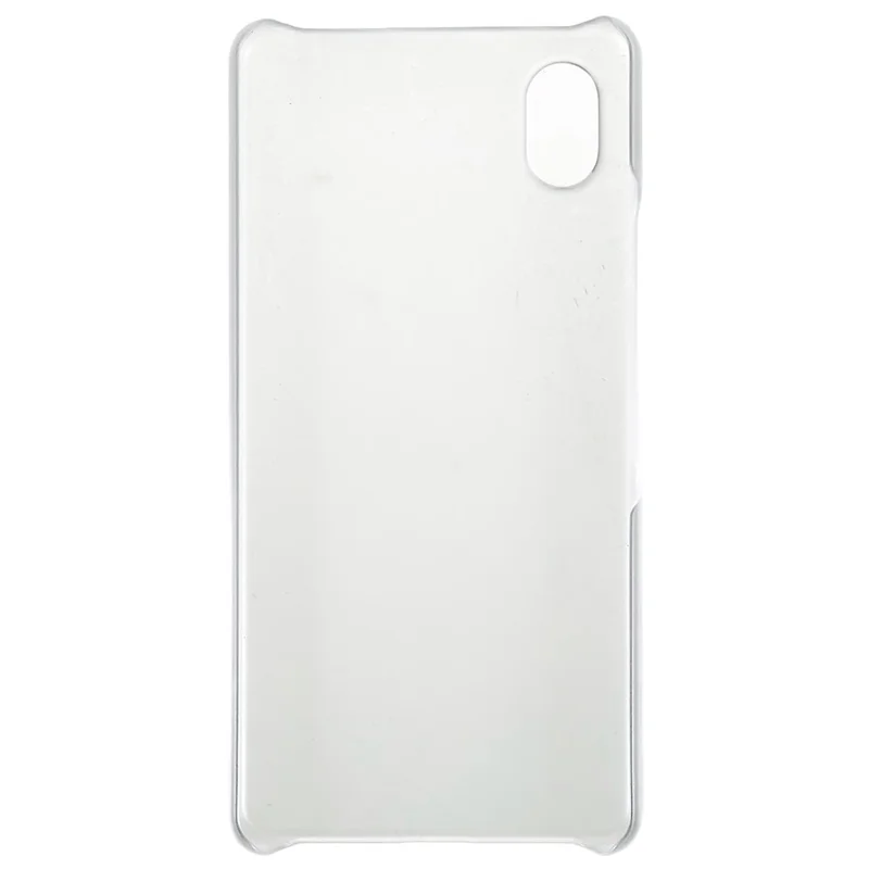 For Sony Xperia Ace III Lightweight Anti-scratch Rubberized Glossy Surface Protective Cover Hard PC Cell Phone Case - Transparent