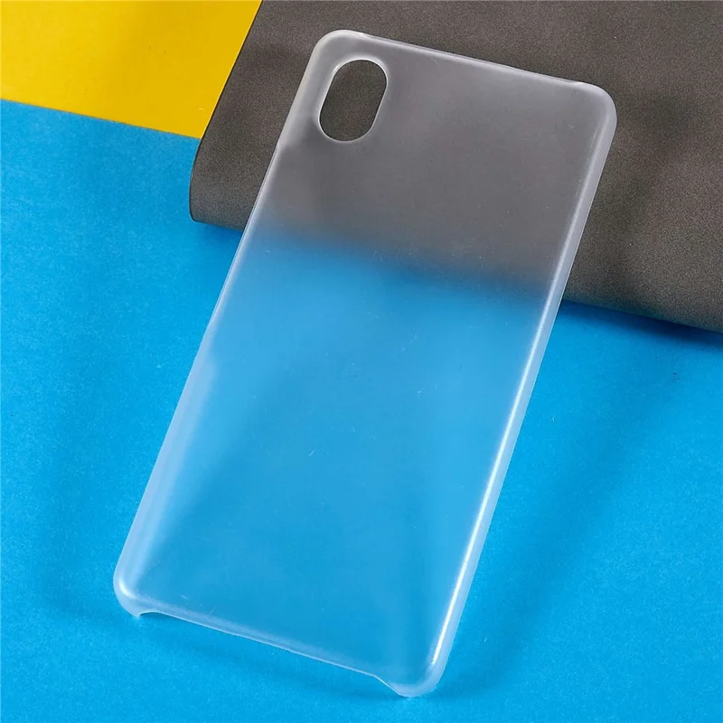 For Sony Xperia Ace III Lightweight Anti-scratch Rubberized Glossy Surface Protective Cover Hard PC Cell Phone Case - Transparent