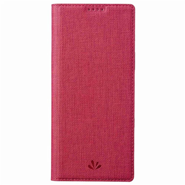 VILI DMX -serie Für Sony Xperia Ace III PU Leder -karten -kartenschlitzabdeckung Cover Ständer Flip Phone Hülle - Rose