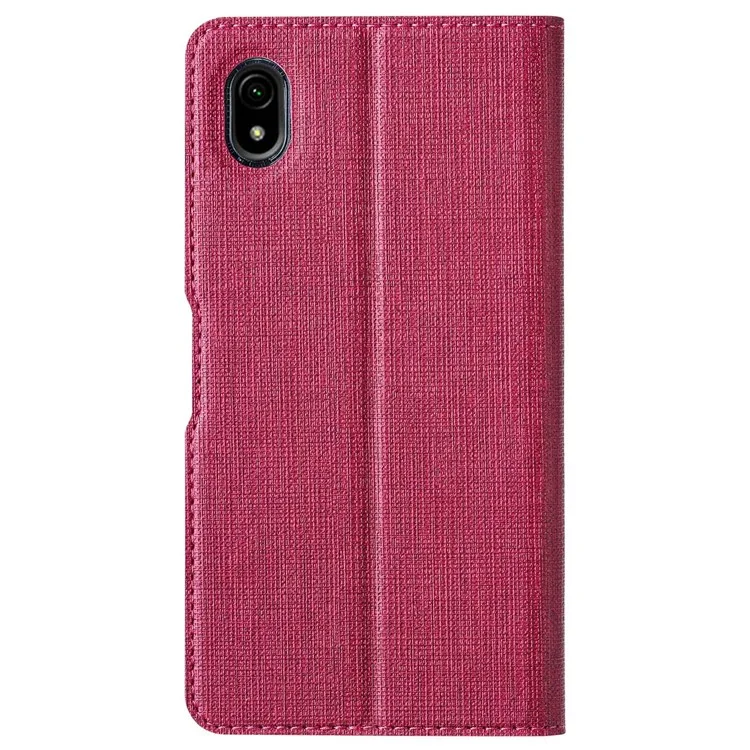 VILI DMX -serie Für Sony Xperia Ace III PU Leder -karten -kartenschlitzabdeckung Cover Ständer Flip Phone Hülle - Rose