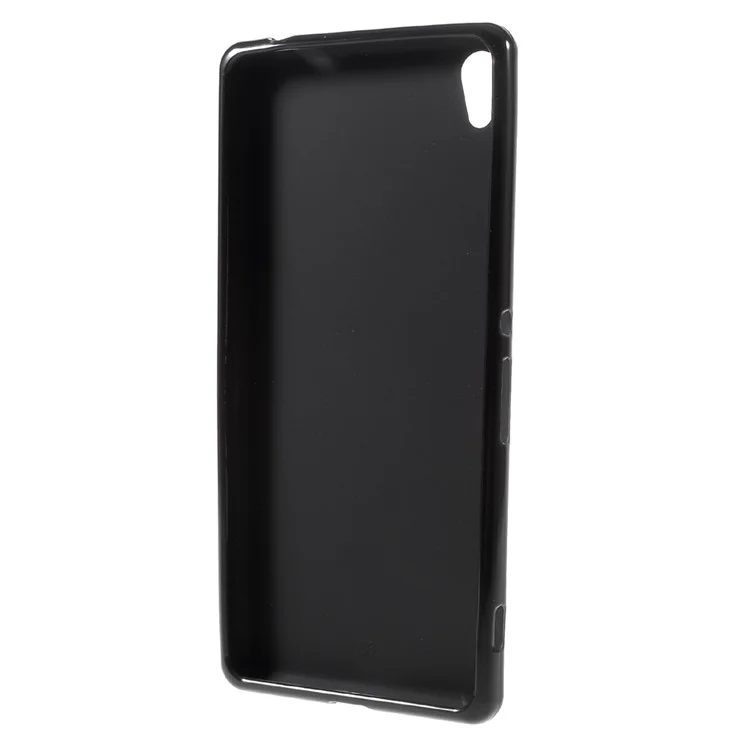 Double-sided Matte TPU Case for Sony Xperia XA Ultra - Black