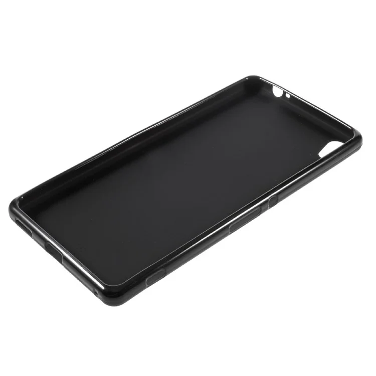 Double-sided Matte TPU Case for Sony Xperia XA Ultra - Black