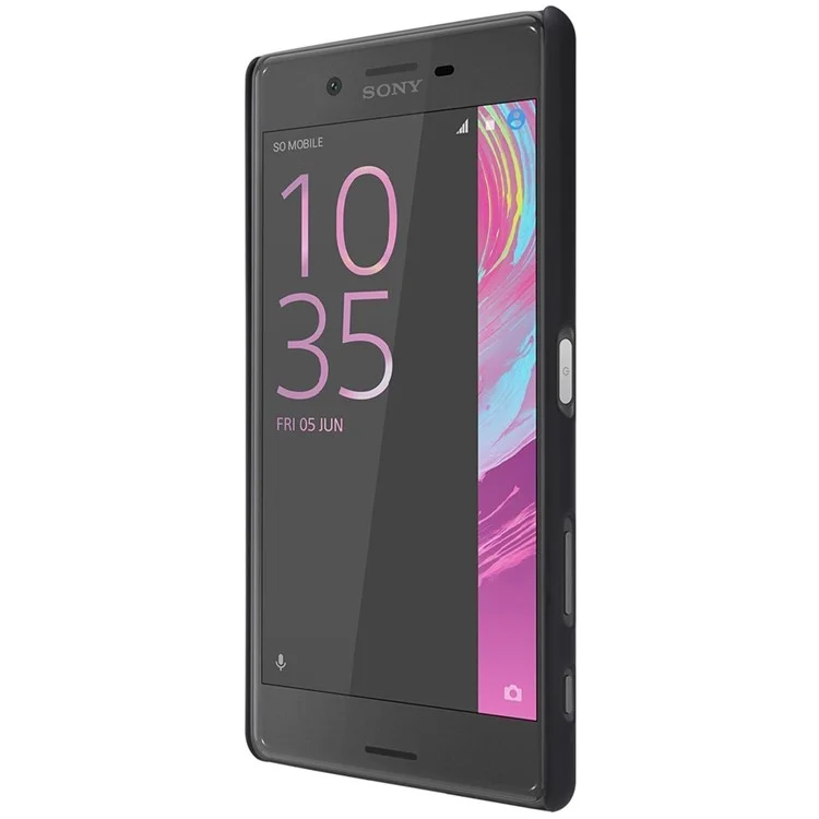 NILLKIN Super Frosted Shield Hard Phone Case for Sony Xperia X - Black