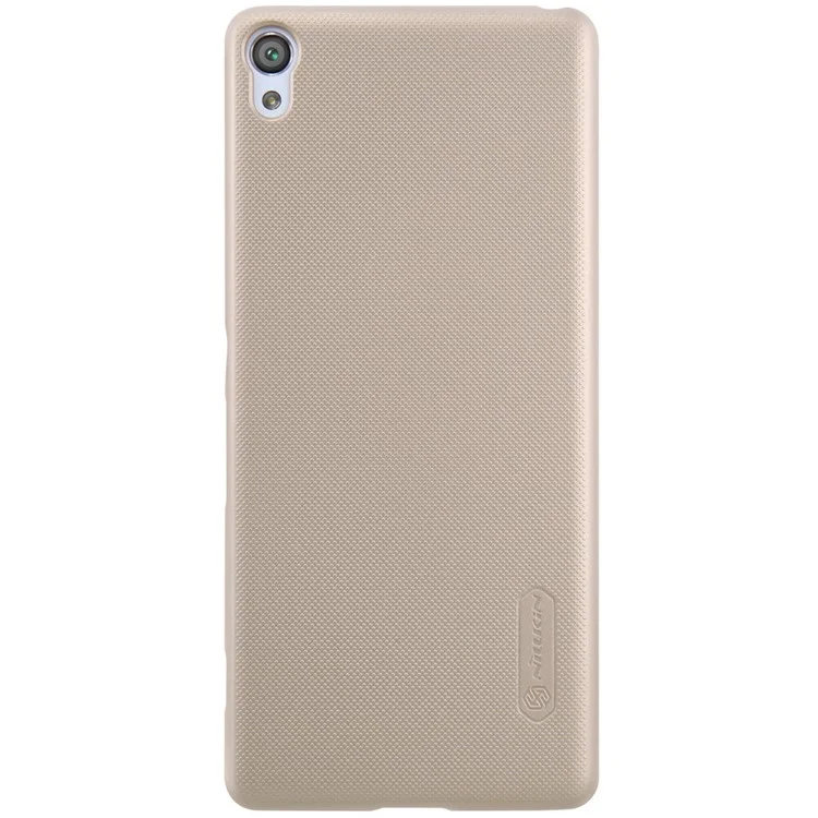 NILLKIN Super Frosted Shield Hard Phone Cover for Sony Xperia XA / XA Dual - Gold