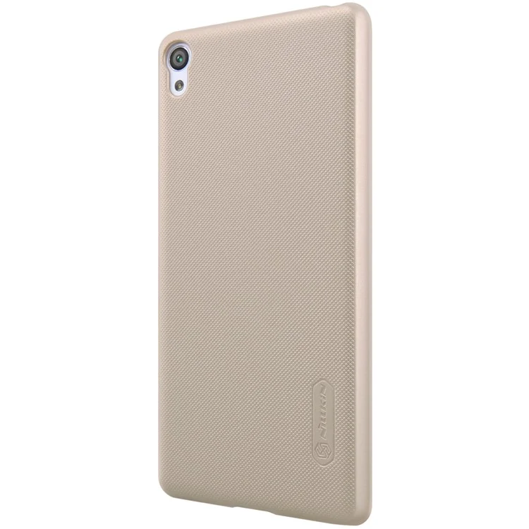 NILLKIN Super Frosted Shield Hard Phone Cover for Sony Xperia XA / XA Dual - Gold