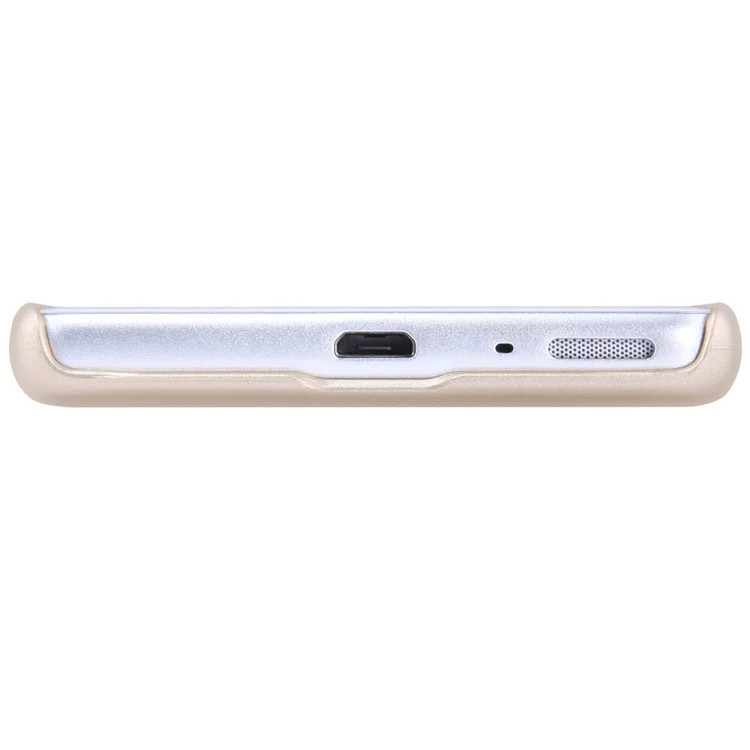 NILLKIN Super Frosted Shield Hard Phone Cover for Sony Xperia XA / XA Dual - Gold