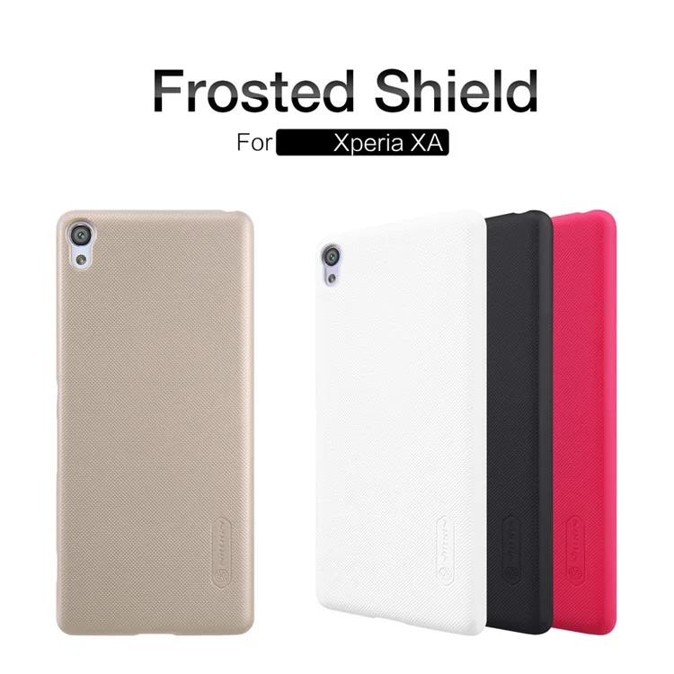 NILLKIN Super Frosted Shield Hard Phone Cover for Sony Xperia XA / XA Dual - Gold