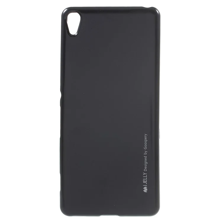 MERCURY GOOSPERY i JELLY Metallic TPU Case for Sony Xperia XA / XA Dual - Black