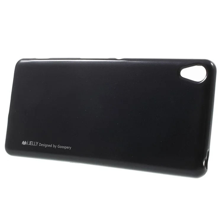 MERCURY GOOSPERY i JELLY Metallic TPU Case for Sony Xperia XA / XA Dual - Black