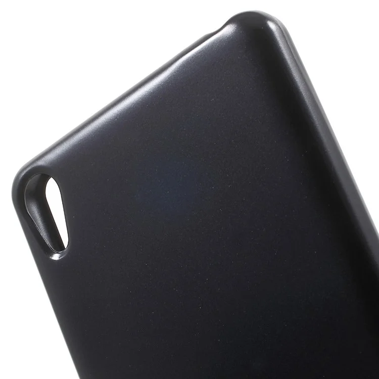 MERCURY GOOSPERY i JELLY Metallic TPU Case for Sony Xperia XA / XA Dual - Black