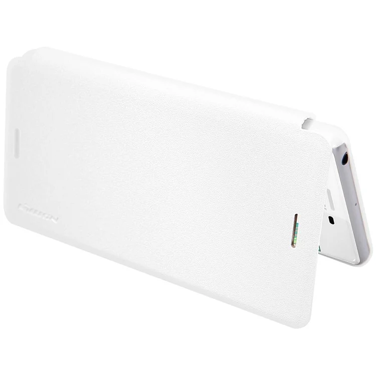 NILLKIN Sparkle Series Smart Leather Cover for Sony Xperia X Performance - White