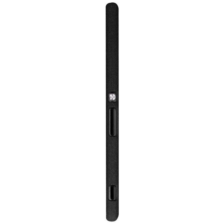IMAK Matte Hard PC Case with Ring Kickstand for Sony Xperia XA Ultra - Black