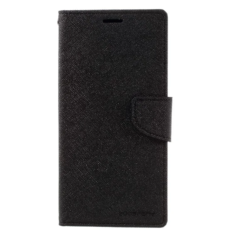 MERCURY GOOSPERY Leather Wallet Case for Sony Xperia XA Ultra - Black