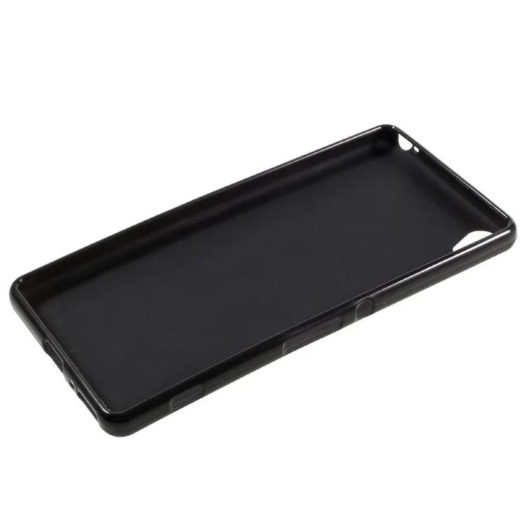 Matte TPU Gel Case for Sony Xperia XA / XA Dual - Black