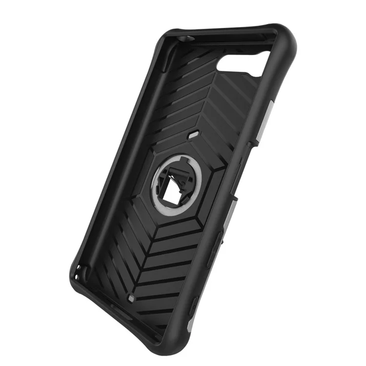 Armor PC + TPU Hybrid Kickstand Case for Sony Xperia X Compact - Silver