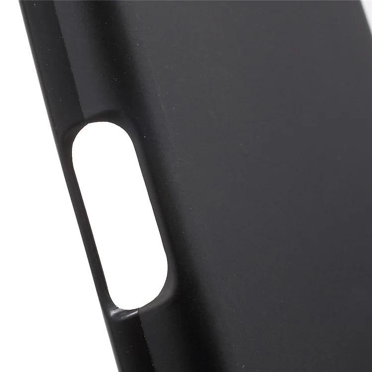 Matte Anti-fingerprint TPU Case Cover for Sony Xperia X Compact - Black