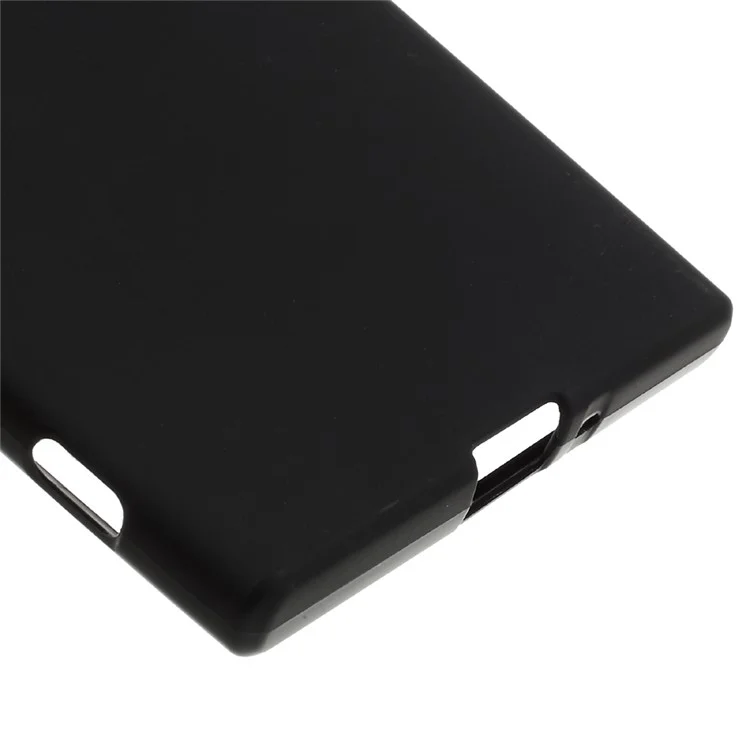 Matte Anti-fingerprint TPU Case for Sony Xperia XZs / XZ - Black